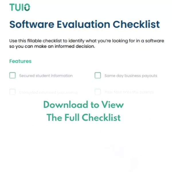 Montessori's buyers guide checklist tuio