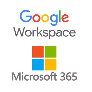 google workspace logo and microsoft 365