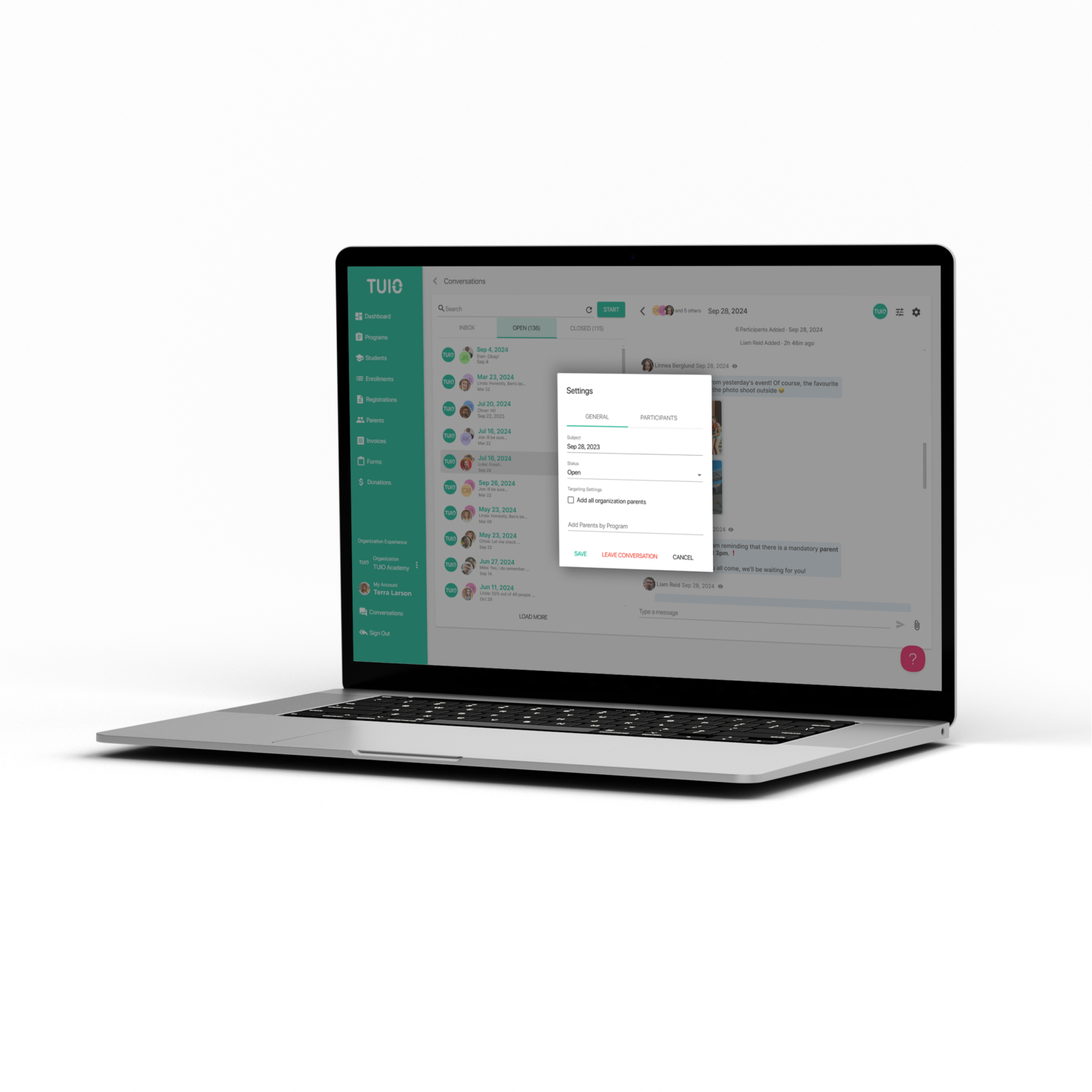Montessori School Software TUIO